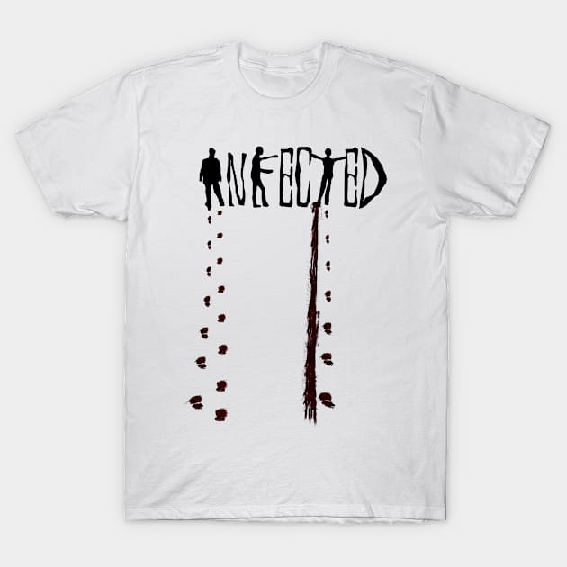 Infected Zombie T-Shirt by Bongonation